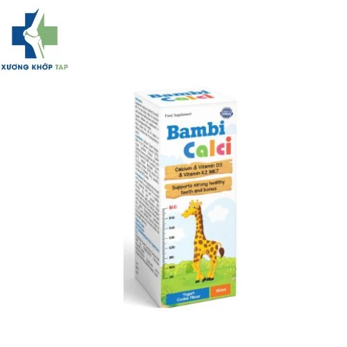 Bambi Calci -  Bổ sung vitamin D3 và canxi cho cơ thể